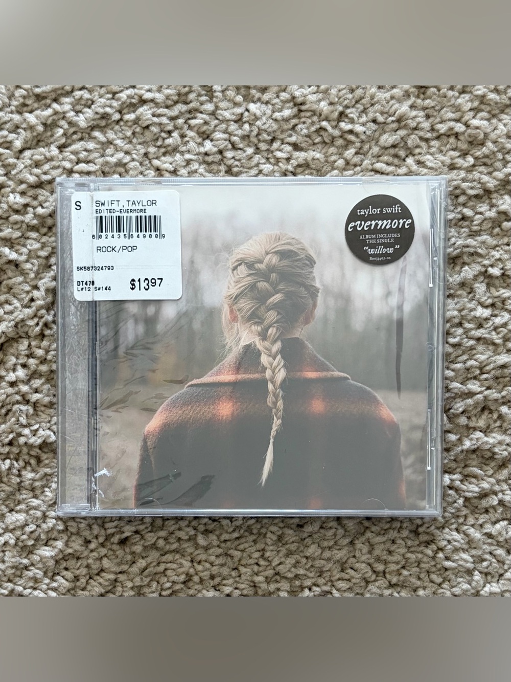 Taylor Swift “evermore” CD Clean Version - Picture 2 of 3